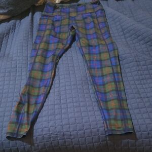 Constantly Varied Gear Polar Plaid Full Length Leggings
